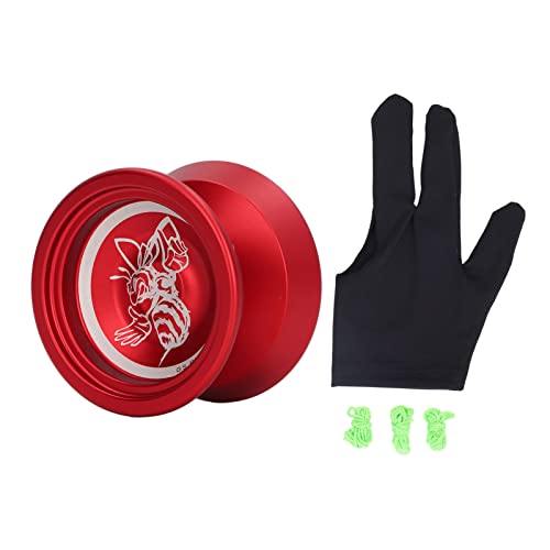 Yoyo Que no responde: Forma de Mariposa de Alto Rendimiento con aleación de Aluminio para el Juego Profesional Duradero y el Entrenamiento de Habilidades