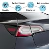 Jaronx Compatible with Tesla Charging Port Cover for Model 3 2017-2023 Model Y 2020-2023 (NOT FIT 2024+), Rear Left Side Taillight Reflector for Tesla, Charging Port Covers Replacement 1084854-99-J #3