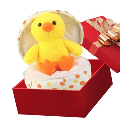 Genérico Animales de Peluche | Decoraciones De Pascua - Peluche Huevo Con Cremallera | Para Adolescentes Adultos Sala Dormitorio Oficina Cama Sofá
