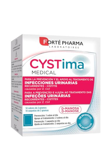 CYSTima Medical Con D-Manosa 14 sobres, Apoyo Sistema urinario en Cistitis