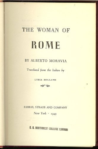 The woman of Rome B0006AS164 Book Cover
