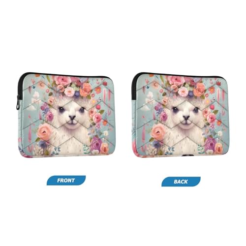 Funda para portátil floral de alpaca 13-14 pulgadas miniatura 2