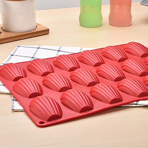 Forma de Silicone para Madeleine 18 Divisórias 32X24CM
