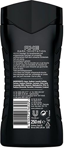 Axe Revitalizing Shower Gel , Dark Temptation 400ml