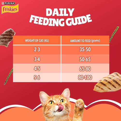 Image of PURINA, Friskies Meaty Grills Adult Dry Cat Food, 400 g, Contains Chicken, Turkey, Lamb and Vegetables Flavours