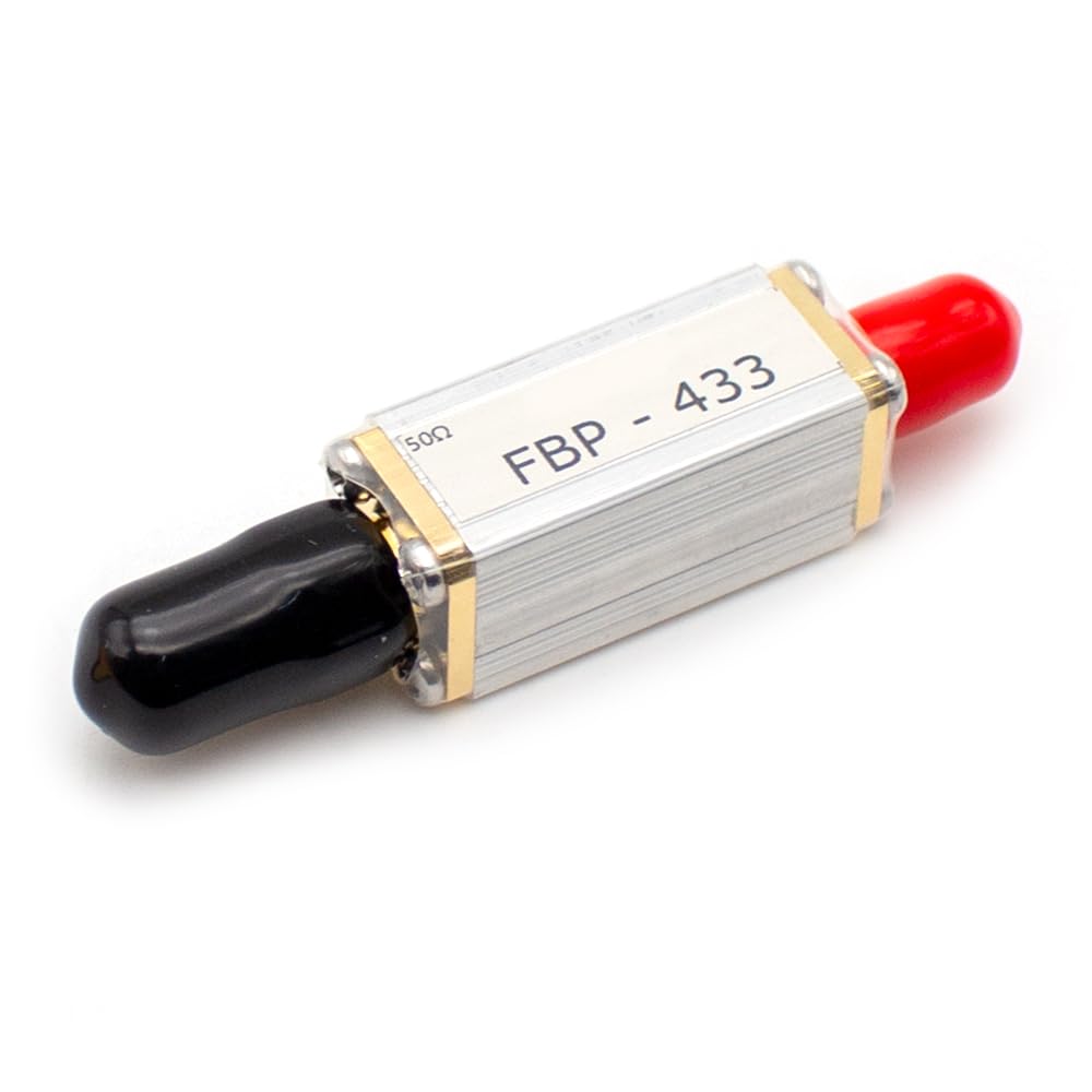 Toplionace Filtre Passe Bande 433 Mhz (400~475) Mhz Interface SMA de Très Petite Taille FBP-433