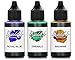 Produktbild Octopus 3X 30 ml Fluids Alcohol Ink Set ROYAL Blue, Emerald, Brownie Alkohol Ink, Alkoholtinte für Fluid Art, Resin Art und Epoxidharz Farbe