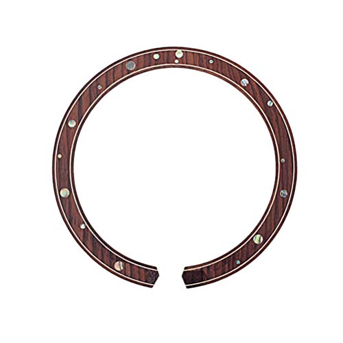 Healifty Wooden Acoustic Guitar Soundhole Rosette Decal Sticker Inlaid DIY Luthier Supply Tools Healifty Wooden Acoustic Guitar Soundhole Rosette Decal Sticker Inlaid DIY Luthier Supply Tools