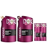 【セット】NEXXUS(ネクサス) カラーフィックスリペア シャンプー＋コンディショナー(トリートメント) 詰め替えペア 各320g おまけ付き