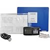 Digital Vibration Meter Tester Vibrometer Gauge with Range 0.01~400 mm/s Frequency 0.1 to 10KHz RS232 Cable Software Piezoelectric Transducer for Velocity Displacement Measurement