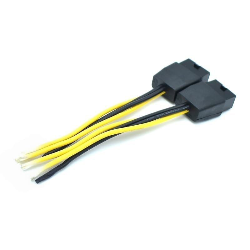 10 Pieces/Batch 16AWG Dual 8 to 8 Graphics Card Power Cable, Suitable for K80 M40 M60 P40 V100 A6000 CMP 100-210