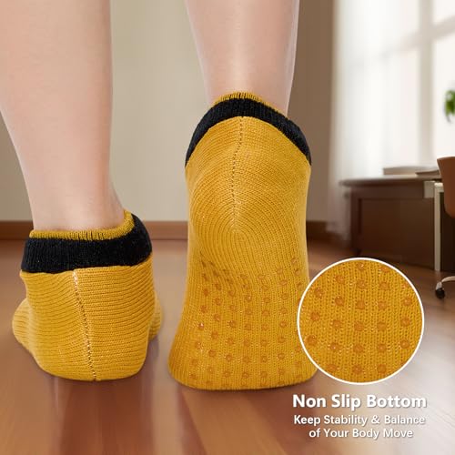 Image of American Trends Slipper Socks for Women Non Slip Christmas Socks Comfy Warm Winter Grippy Socks with Grippers