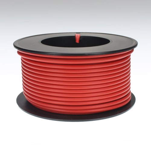 Preisvergleich Produktbild Kabel 2,5 qmm rot 25m Litze Leitung Fahrzeug Auto