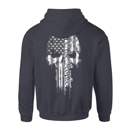 Howitzer Style Men's Hoodie WE SKULL Pullover Military Grunt MFG Military Grunt MFG