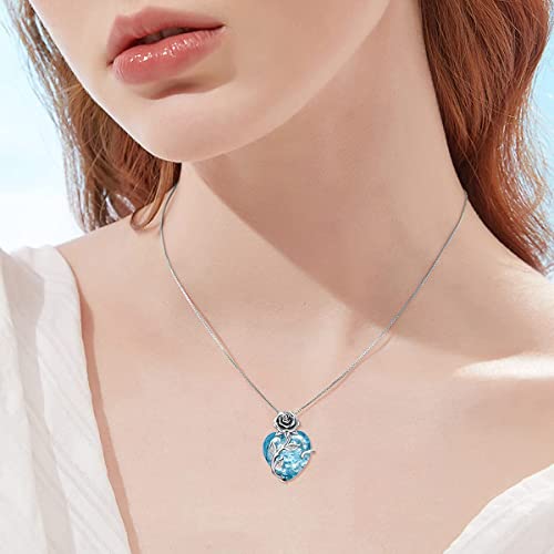 OCJ Collana di Rose di Cristalli 12 Portafortuna