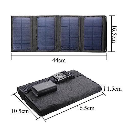 Paneles solares plegables: batería cargada en acampadas con este USB portátil 6