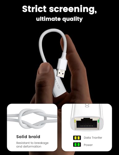 MOGOOD 有線LANアダプター USB3.0 Switch 1000Mbps高速 USB to RJ45 変換アダプタ の商品画像 5