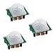 HC-SR501 PIR Motion Sensor Detector - Infrared Motion Sensor 4.8-20V DC Wide Voltage, 0.5s-200s Adjustable Delay, Dual Trigger Modes for Home Security, Energy Efficiency & IoT Devices (Pack of 3pcs)