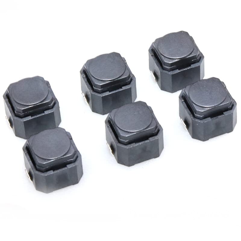 Interrupteur tactile 6x6x5mm en silicone souple haute durabilité pour boutons poussoirs