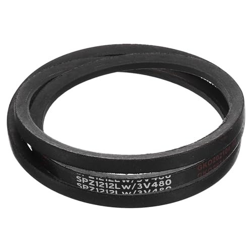 QUARKZMAN 1Pcs de Correa en V de Transmisión SPZ-1212 Correa en V 1212mm de Circunferencia de Paso, 10mm de Ancho, 8mm de Altura, 1225mm de Circunferencia Exterior