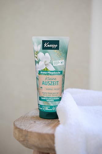 Kneipp Aroma-Pflegedusche Kleine Auszeit - Bewahrt die Feuchtigkeit der Haut - Rezeptur ohne Mikroplastik- vegan - 200ml