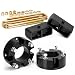 KSP 3" Front and 2" Rear Leveling lift kit for Toyota Tundra 2WD 2X2 4WD 4X4 2007-2017, 6061 T6 Aircraft Billet Strut Spacers Lift Blocks Extended U-Bolts