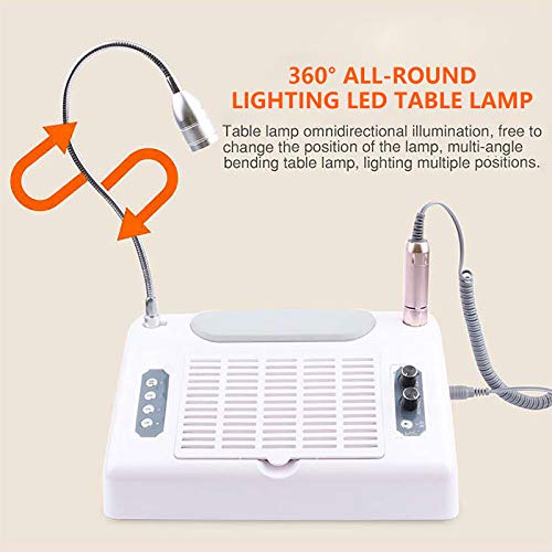 Máquina de Manicura Eléctrica 5 en 1 con Lámpara LED miniatura 4