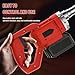 Power Concrete Screed Vibratory Kit Concrete Finishing Tool with 6ft Boards, Cordless Electric Screed Cement Finishing Vibrating Machin, Concrete Surfaces Leveling Tamper Ruler
