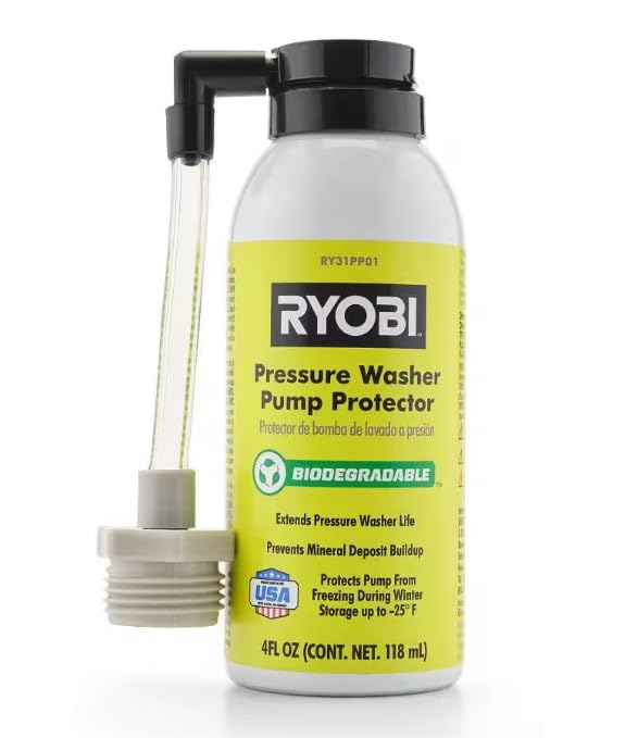 RYOBI 4 oz. Pressure Washer Pump Protector : Amazon.sg: DIY and Tools