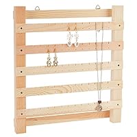 NBEADS Acrylic Display Stand, 3-Step Display Stands Showing Stand Clear Display Shelf with Iron and Wood for Crafts Showing Storage Display Collection