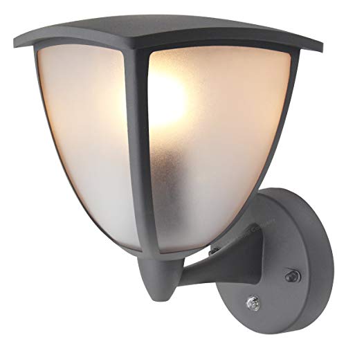 Dusk Till Dawn Sensor Wall Light External Outdoor Garden Lantern ZLC329DTD