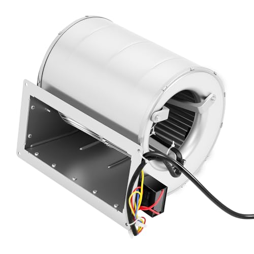 Ventilador centrífugo de carga pesada 840m3/h ventilador industrial 150 W para ventilación de fábrica 1300 rpm con rodamientos y carcasa galvanizada para ventilación y refrigeración