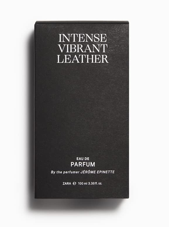 Zara VIBRANT LEATHER INTENSE LIMITED EDITON 100ml/ (3.4 FL. OZ) A RICH SCENT WITH INTENSITY ACCORDS Men's Cologne Eau De Parfum