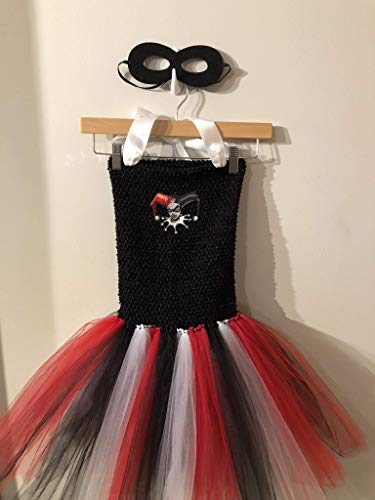 Amazon Com Dc Comics Harley Quinn Birds Of Prey Suicide Squad Joker Girlfriend Puddin Lined Tutu Dress Costume Kids Girls 3t 7 8y Fast And Free Shipping Handmade