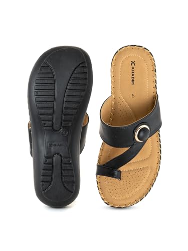 Image of Khadim's 5942756 Lightweight Durable Extra Soft Trendy Premium Stylish Casual Slip-On Heels For Women