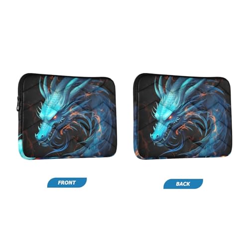 Funda para portátil Dragon Blue 13-14 pulgadas miniatura 2