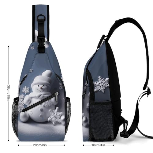 Morrales Sling Bag Deportivo Casual para Hombre y Mujer miniatura 2