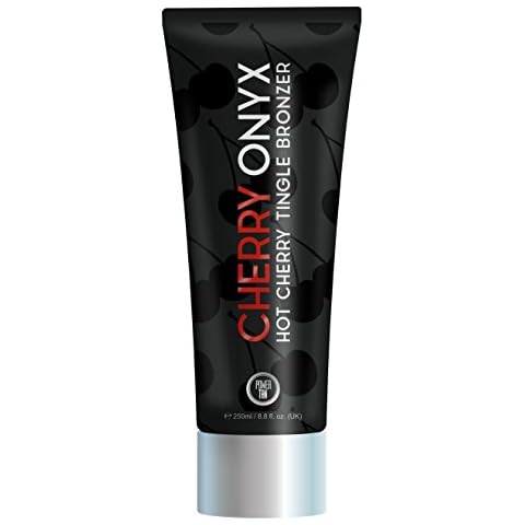 Power Tan Cherry Onyx Hot Cherry Tingle Bronzer Sunbed Tanning Lotion 250ml Cover