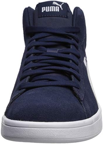 PUMA Men's SMASH V2 Sneaker, Peacoat-Puma White, 9.5 | Image 1