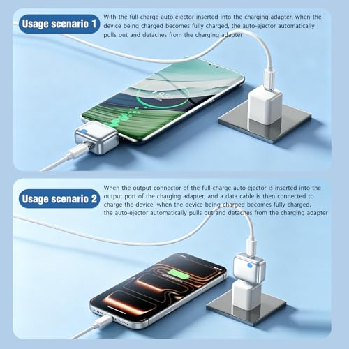 Image of FEEKI [Full Charge Disconnector] AI Auto Cut Power & Unplug on Full Charge, PD 100W Fast Charging, Applicable to Various Electronic Devices Such as for iPhone /Android /Earphones