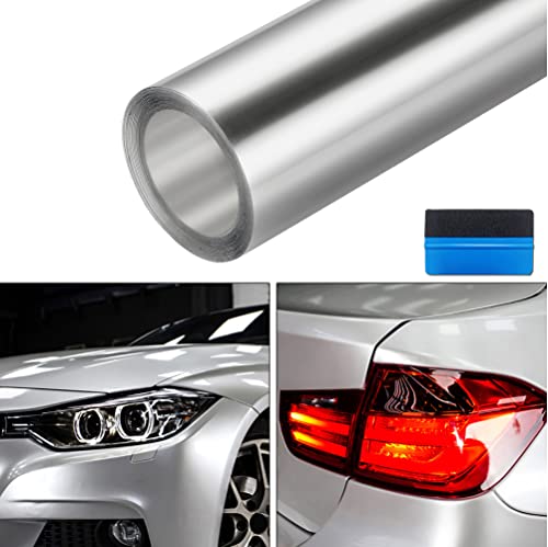 NewL Clear Bra Paint Protection Bulk Vinyl Wrap Film Including 3M Squeegee and Black Felt Applicator (30cm x 300cm)