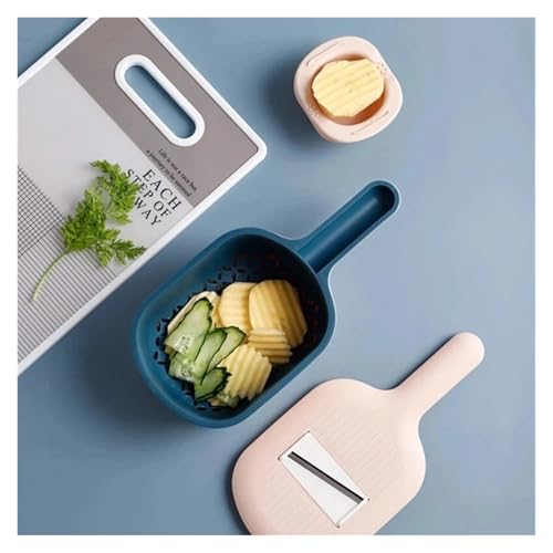 Cortador multifuncional de verduras con mandolina miniatura 7