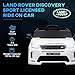 Qaba 12V Kids Ride on Car, Land Rover Discovery Sport Licensed Battery Powered Kids Electric Car with Remote Control, Soft Start, LED Lights, Music Horn, 3 Speeds, White