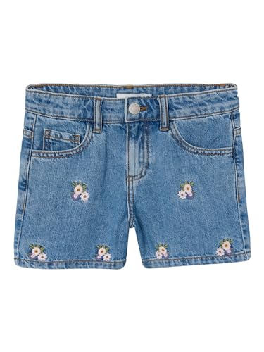 NAME IT Mädchen Nkfbella Reg Dnm Shorts 3674-be Noos, Medium Blue Denim,...