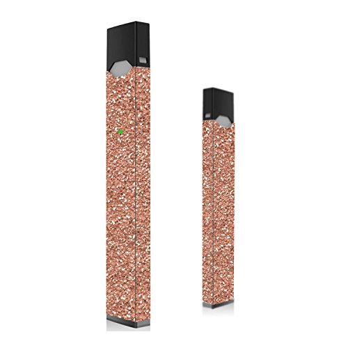Rose Gold Glitter Skin for Vape | Wrap | Decal | Sticker |
