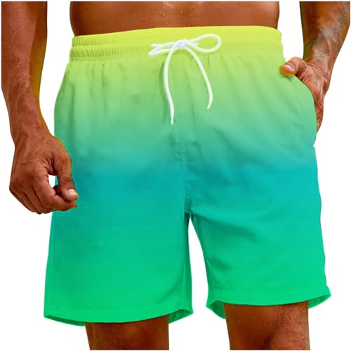Muscularfit Mens Swim Trunks 5 Inch No Liner Beach Surfing Board Shorts Drawstring Quick Dry Bathing Suit Summer Beach Shorts4