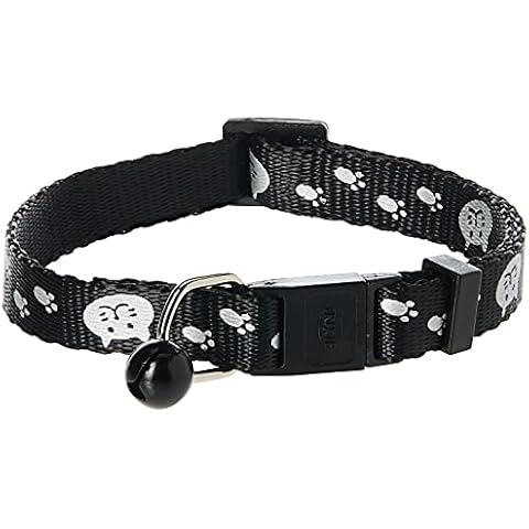 Trixie Reflective Nylon Cat Collar with Bell Cover