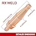 RX WELD 3-1-101 Acetylene Cutting Torch Tips, Fit V-Style Heavy Duty Torch - Pack of 2