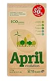 Detergente en polvo Eco con un 94% de ingredientes de base biológica. EcoSolution para ti y para el medio ambiente.