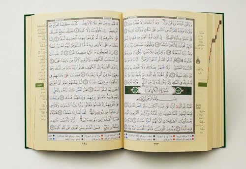 Tajweed Qur'an (Whole Qurâan, Medium Size 5.5"x8") (Colors May Vary) (Arabic)